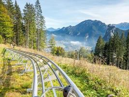 alpina och dalbana i kolbensattel foto