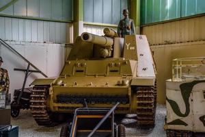 sinsheim, tyskland - maj 2022 sand självgående pistol hummel foto