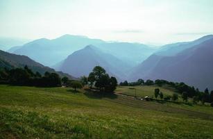 italienska sommaralperna foto