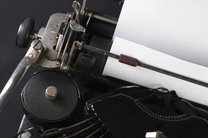 gammal skrivmaskin