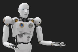 robot metaverse vr avatar verklighetsspel virtuell verklighet av människor blockchain-teknologiinvesteringar, affärslivsstil virtuell verklighet vr världsanslutning cyberavatar metaverse människor 2022 3d-rendering foto