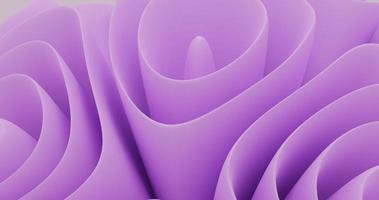 abstrakt bakgrund med subtilt lila mjukt mönster som liknar blommor, 3d-rendering och 4k-storlek foto