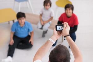 fotografering med barnmodeller foto