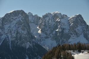 berg vinter natur foto