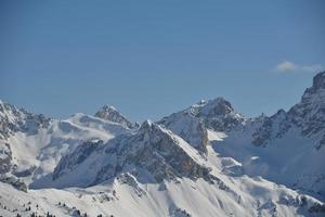 berg vinter natur foto