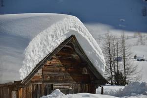 berg vinter natur foto