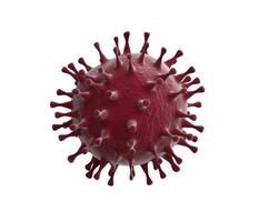 coronavirus covid-19-utbrott och coronavirus-influensabakgrund som farliga fall av influensastam som ett pandemiskt medicinsk hälsoriskkoncept med sjukdomscell som 3d-rendering foto