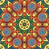 färgglada mandala blommor mönster boho symmetrisk 104 foto