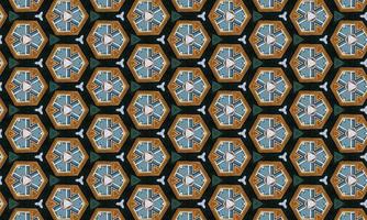 multicolor mosaik mönster kalejdoskop. bakgrund, textur. högkvalitativ illustration foto