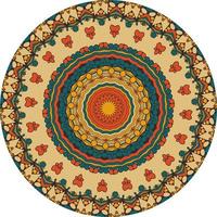 färgglada mandalas för målarbok. dekorativa runda ornament. ovanlig blomform. orientalisk vektor, anti-stress terapimönster. väv designelement. foto