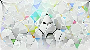 abstrakt vit texturerat kristall geometriska bakgrunder för grafisk design foto