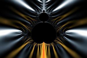 vacker zooma in i den oändliga matematiska mandelbrot set fractal. foto