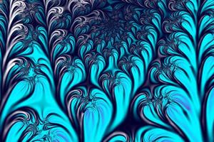 vacker zooma in i den oändliga matematiska mandelbrot set fractal. foto