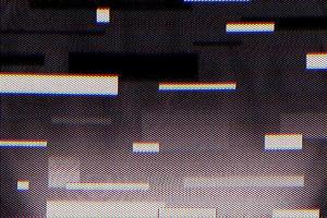 textur med effekt glitch för bakgrund. abstrakt brus bakgrund av video glitch fel foto