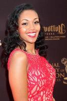 los angeles, Maj 1 - mishael morgan på de 43: e dagtid emmy utmärkelser på de westin bonaventure hotell på Maj 1, 2016 i los angeles, ca foto