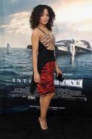 los angeles, okt 26 - tessa thompson på de interstellär premiär på de tcl kinesisk teater på oktober 26, 2014 i los angeles, ca foto