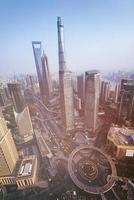 shanghai skyline foto