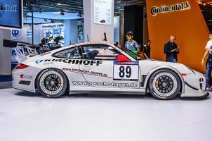 frankfurt - sept 2015 porsche 911 997 gt3 rsr presenteras på iaa foto