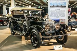 frankfurt - sept 2015 rolls royce silver spöke presenteras på iaa foto