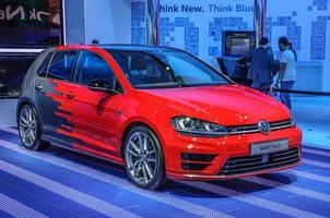 frankfurt - september 2015 volkswagen vw golf r Rör presenteras på jag foto