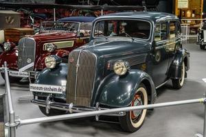 sinsheim, Tyskland - mai 2022 grå opel super 6 1938 foto