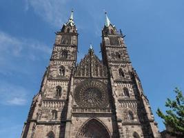 St lorenz kyrka i Nürnberg foto