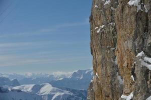 berg vinter natur foto