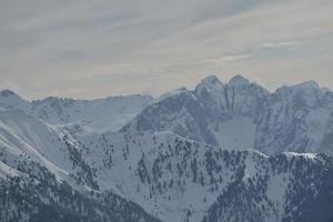 berg vinter natur foto