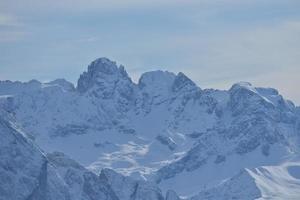 berg vinter natur foto