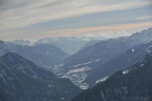 berg vinter natur foto