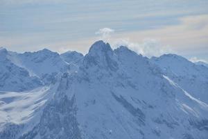 berg vinter natur foto