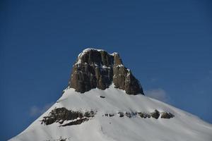 berg vinter natur foto