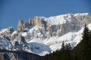 berg vinter natur foto