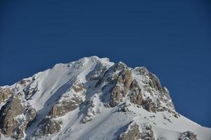 berg vinter natur foto