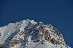 berg vinter natur foto