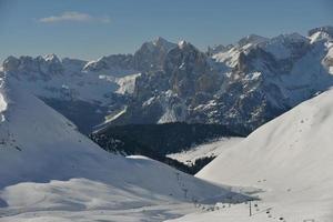 berg vinter natur foto