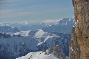 berg vinter natur foto