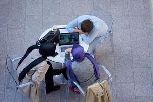 grupp av studenter topp se foto