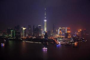 lu jiazui ekonomiska zon i Pudong, Shanghai