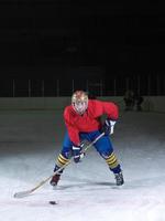 is hockey spelare i verkan foto