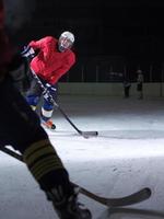 is hockey spelare i verkan foto