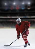 is hockey spelare i verkan foto