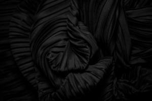 elegant svart trasa abstrakt spiral textur foto