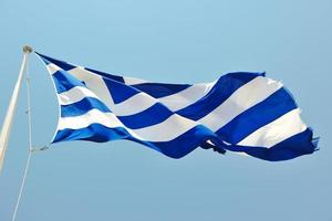 grekland flagga se foto