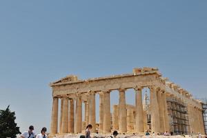 grekland aten parthenon foto