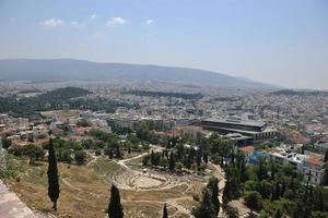 grekland aten parthenon foto