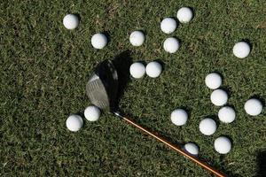 golf bollar bakgrund foto