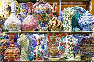 turkiska keramik i istanbul foto