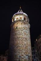 galata torn i istanbul, turkiye foto