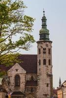 Romanska kyrkan St Andrew Tower i Krakow byggd mellan 1079 - 1098 foto